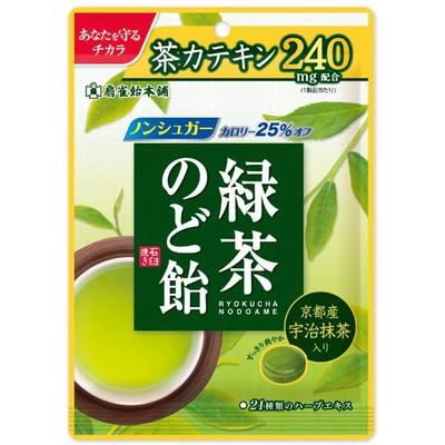 Senjakuame Honpo Green Tea Throat Lozenge 80gCharacteristicsSugar-free Throat Lozenges with Kyoto-g CharacteristicsSugar-free Throat Lozenges with Kyo