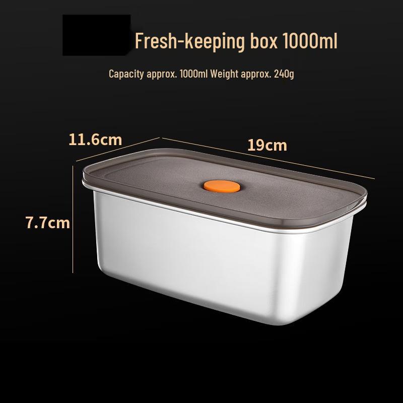 

Stainless Steel Food Storage Container