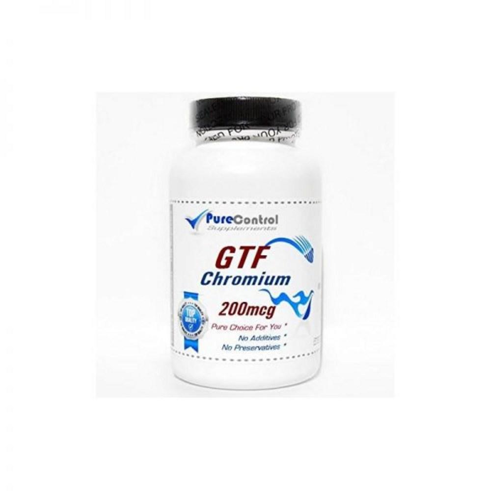 GTF Chromium 200 micrograms 100 capsules Pure Pure Control Supplement 1 pcs