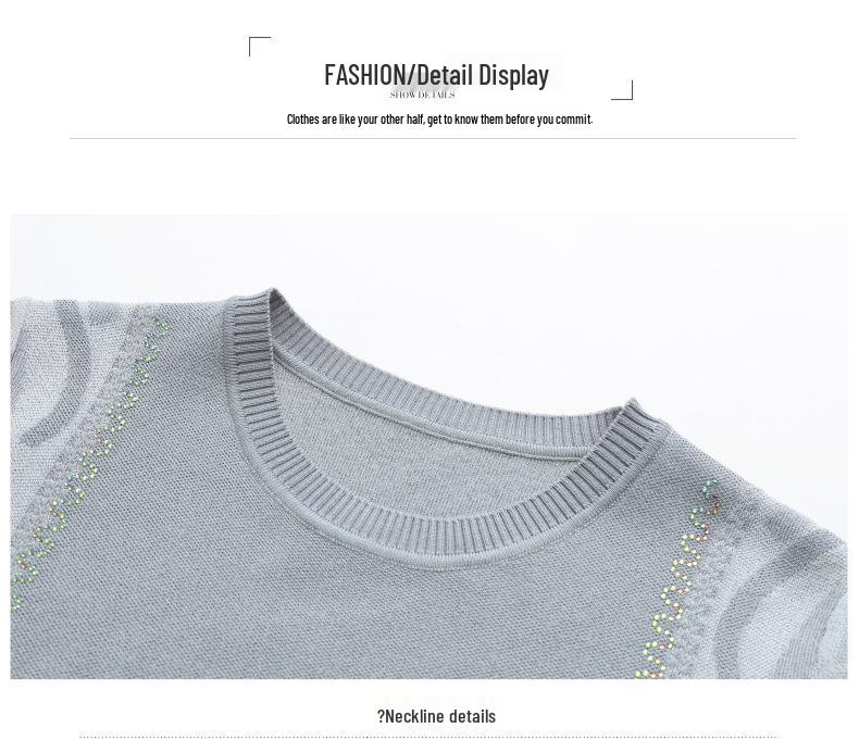 Elegant Ice Silk Knit Short Sleeve Top - Women's Summer Style
