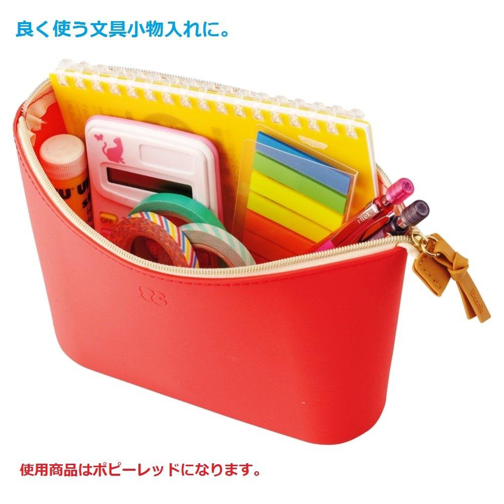 LIHIT LAB Wide Open Pouch L Bloomin Lemon Yellow A7736-5