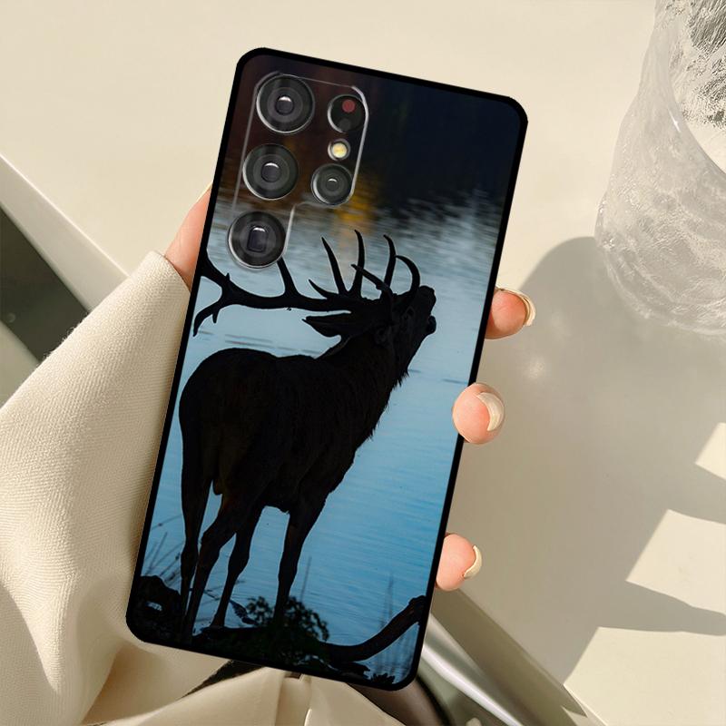 

Deer Hunting Camo Case For Samsung Galaxy S25 S24 S23 S22 S21 S20 Ultra S9 S10 Plus S21 FE S25 FE Back Cover Galaxy S21Ultra