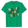 St. Haut tendance imprimé Saint-Patrick High Street T-shirts amples pour femmes