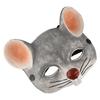 Cosplay-Accessoire für Damen Herren Halbgesichtsmaske Halloween-Masken Mäuse-Gesichtsabdeckung 3D-Tiermaske
