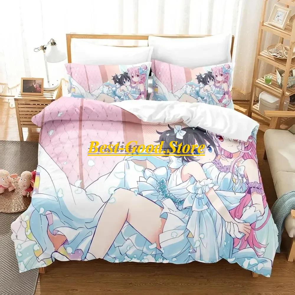 Happy Sugar Life Bedding Set Duvet Cover Sheet Printed Bed Set Pillowcase Bed Full Queen King Size Comforter Bedroom