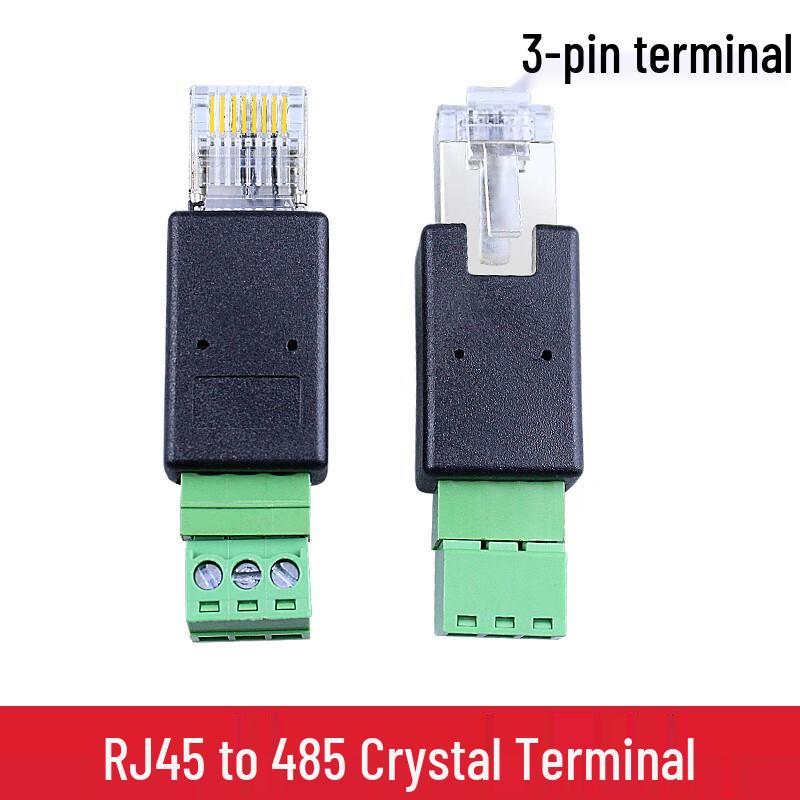 Yidesheng RJ45 zu RS485 3-Pin Klemmenblock-Konverter