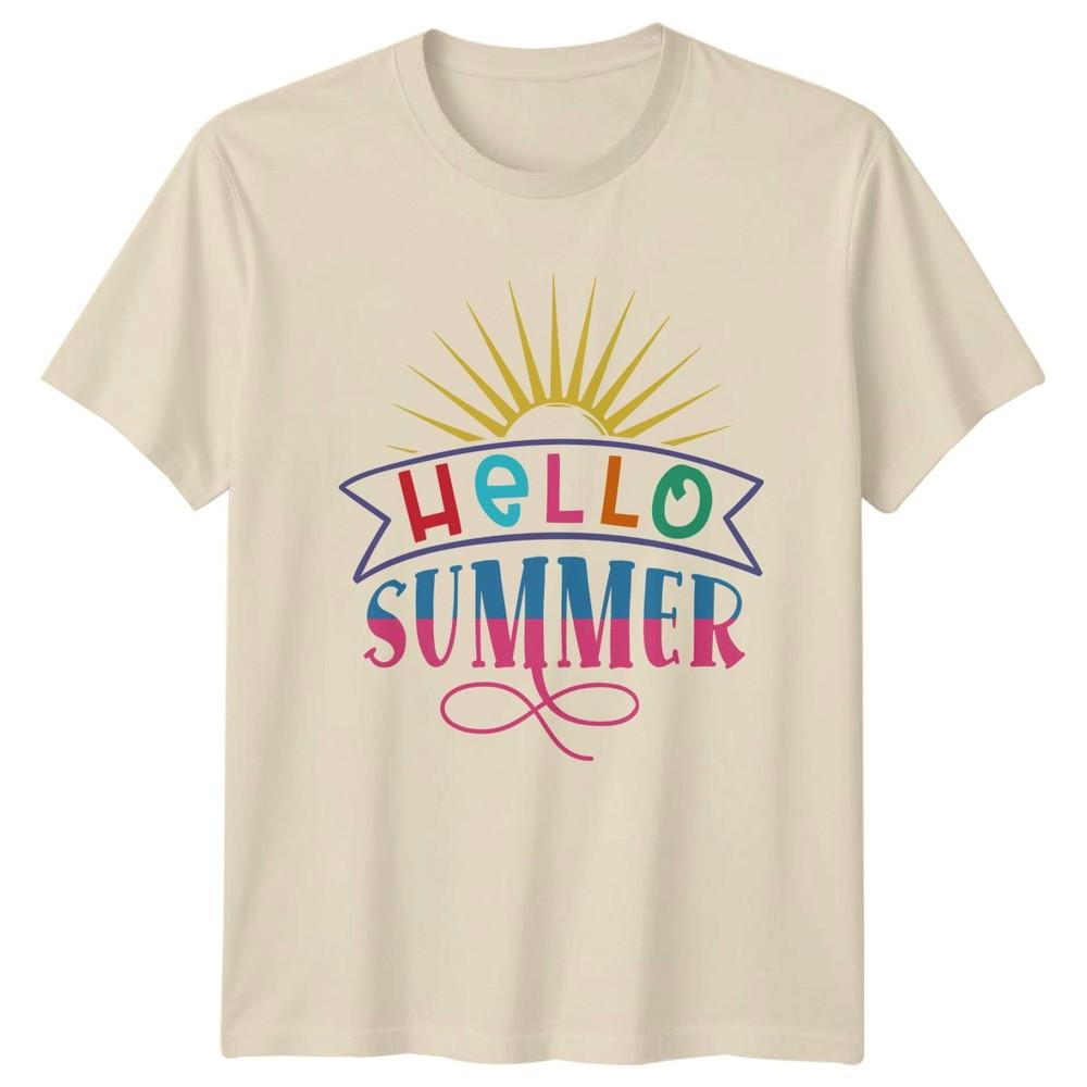 Hello Summer TShirt Summer Fun Seasonal Summer Holiday Gift