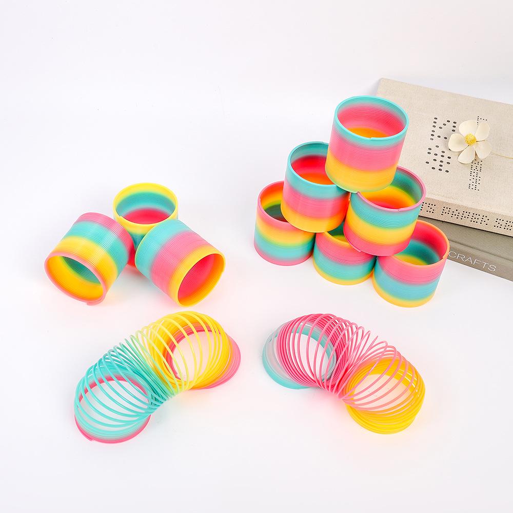 Medium Magic Rainbow Circle Educational Stacking Toy for Kids (5.8*6CM)