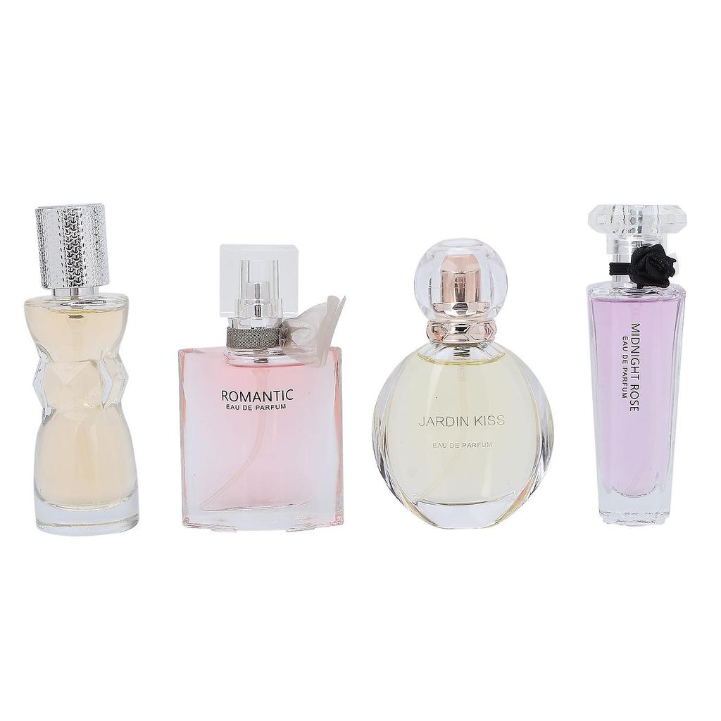 4pcs Elegant Floral Fruity Perfumes for Women 25-30ML Set