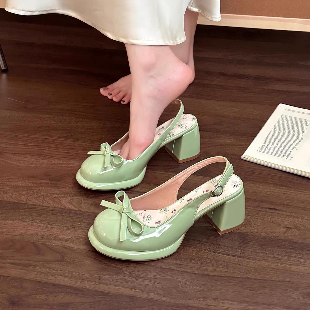 Summer new fashion bag head high-heeled sandals fashion floral style with skirt word with wedge sandals women