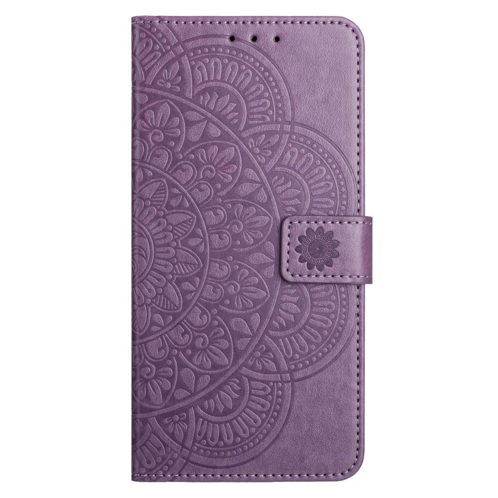 For Samsung Galaxy A16 5G/A16 4G Leather Case with Card Slots Mandala Pattern Phone Cover Stand