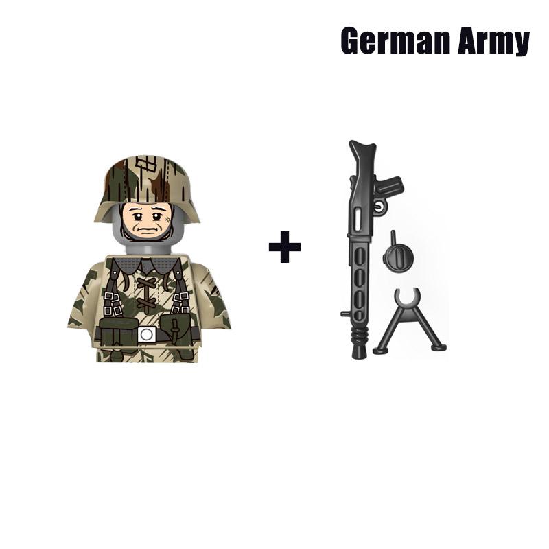 Kinderspielzeug WW2 Militär Armee Bausteine US UK Sowjet China Frankreich Soldaten Mini Actionfiguren Spielzeug für Kinder Weihnachtsgeschenke