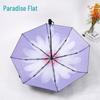 Paradise Folding UV Protection Sun/Rain Umbrella