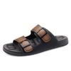 Fashion Genuine Leather Men Sandals Fashion Outdoor Casual Sport Sandals High Quality Business Sandals for Men Summer New Beach Slippers