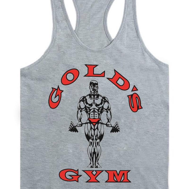 Ärmelloses Tanktop für Herren von Europe Golds, Weste für Bodybuilding und Fitness