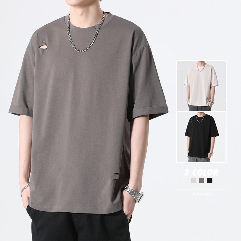 Tricou casual bărbați cu mâneci scurte, cuplu de vară, pereche