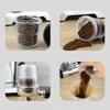 58mm Espresso Dosing Cup Frosted Style Transparent Coffee Bean Measuring Cups Barista Maker Accessories Cafe Tools Coffeeware