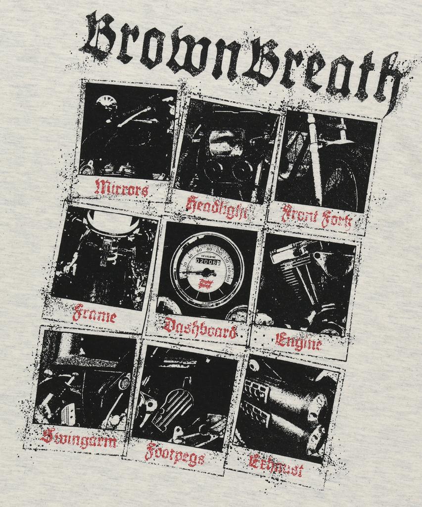 BROWNBREATH Gear Tile Tee - Oatmeal
