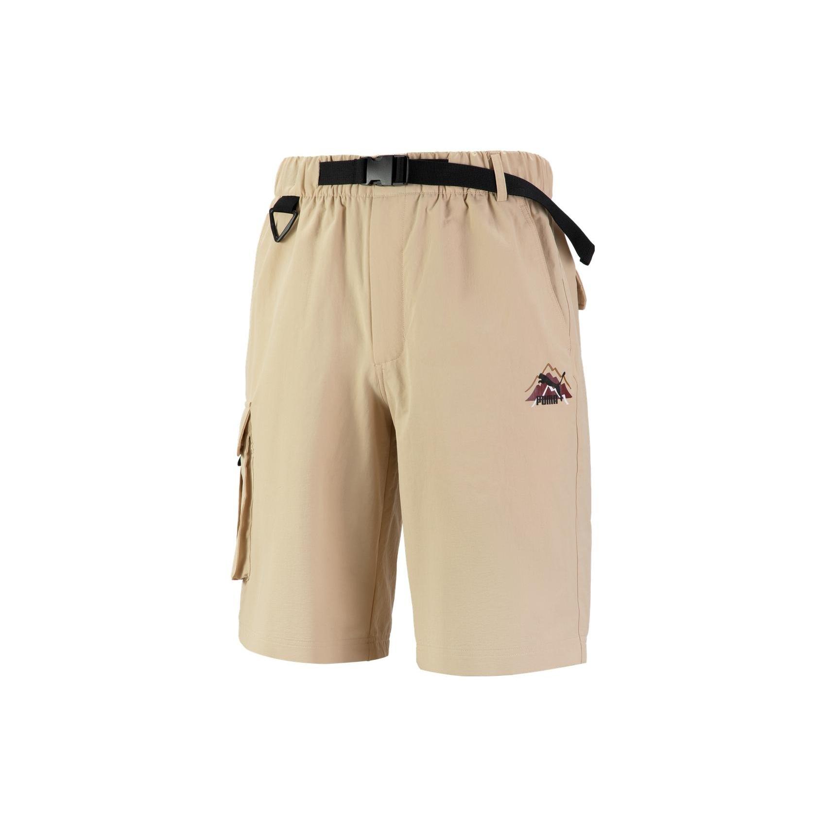 PUMA Camping Mountain Cargo Shorts Beige Men s 537424-67 XL