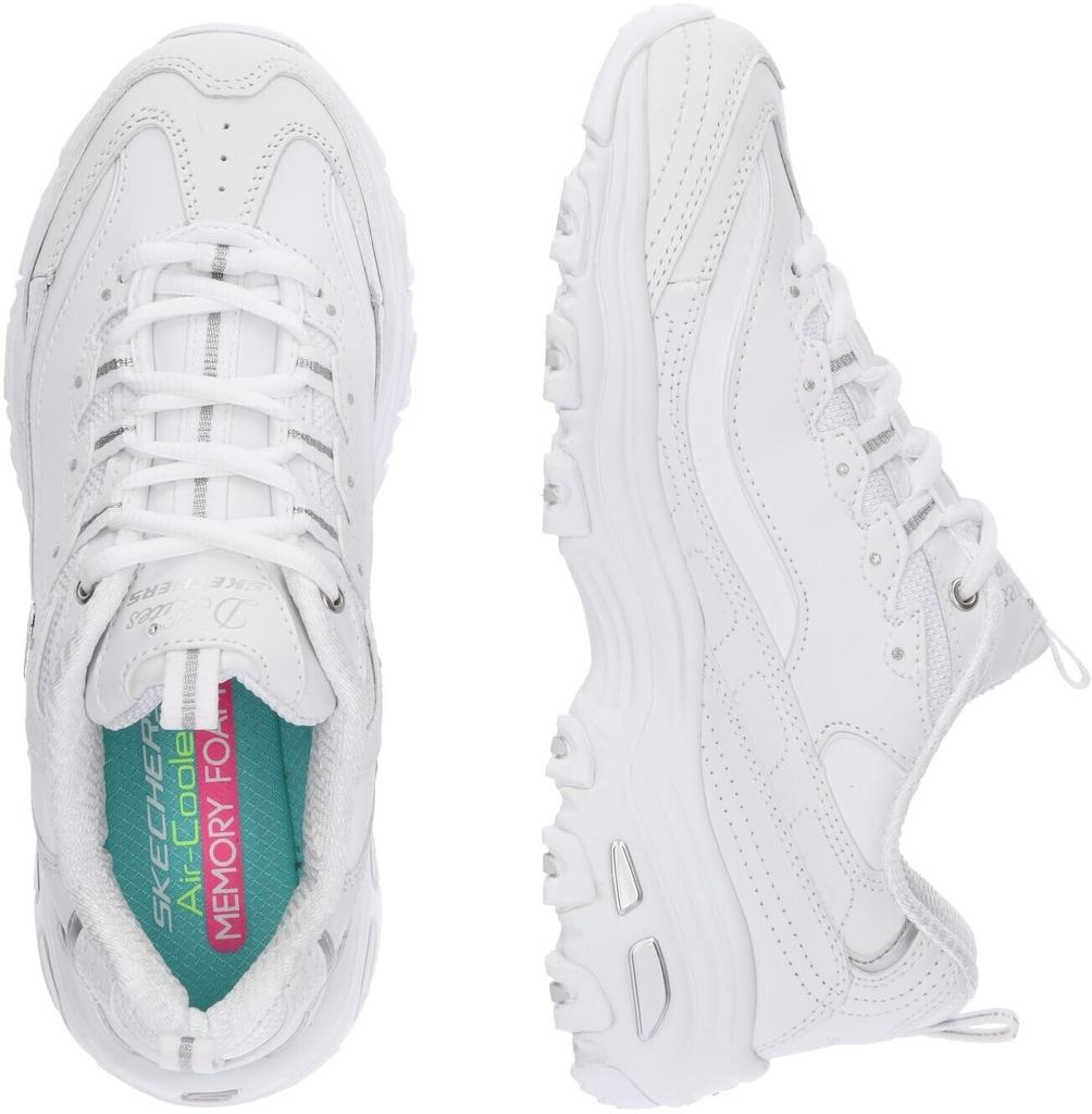 Кроссовки Skechers D'Lites - Fresh Start белый/серебристый