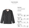 Woodpecker Men's Winter Alpaca Wool Cotton Warm Jacket for Mid-aged & Elderly