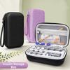 Groove Fixation Pill Storage Box Shockproof Essential Oil Case Travel Case