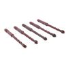 5Pcs Masonry Drill Bits 14in Hex Shank 6mm Concrete Brick Professional High Cobalt Bit Set for