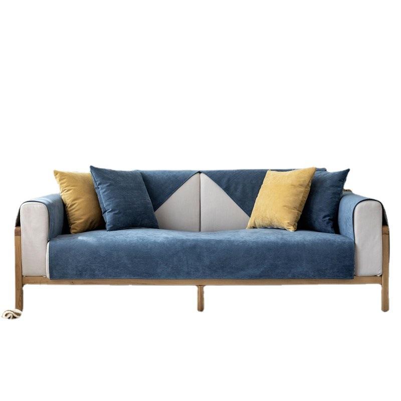 Vier Jahreszeiten Einfacher Stoff Wasserdichtes Sofakissen Nordisch Rutschfest Urinisolierung Sofa Sitzkissen Bezug