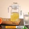 ZhiShi Gestreiftes Acryl-PC-Kaltwasser-Krug-Set