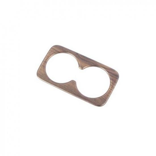 Peach Wood Grain Car Rear Water Cup Holder Cover Trim For Nissan Rogue -2024