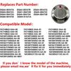 DG64-00473A Top Burner Oven Control Rotary Gas Stove Knob Replacement Kit NX58F5700WS NX58H5600SS NX58H5650WS NX58J7750SS