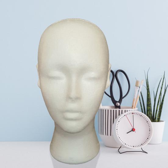 Female Foam Mannequin Head Manikin Model Wigs Hats Glasses Holder Display
