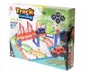 CAR TRACK Mega Racing Set Car Loop Slide 140 Pieces