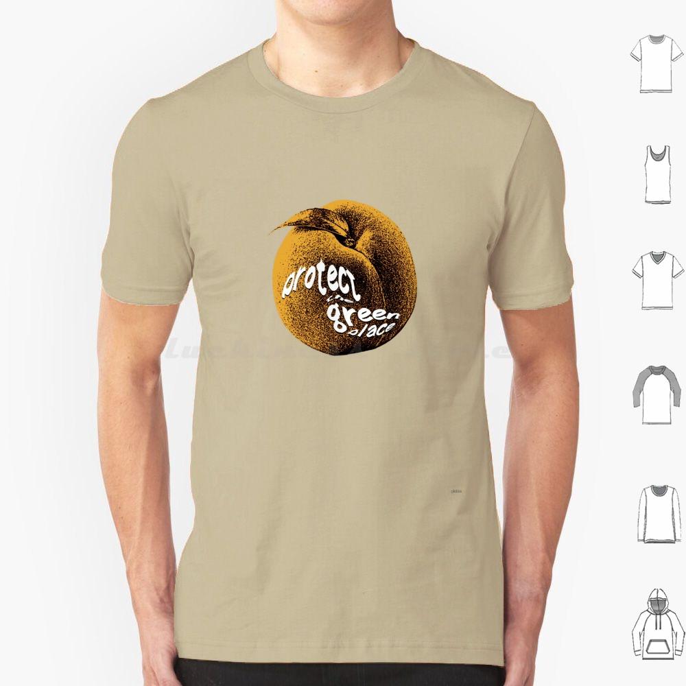 Furiosa Mad Max Saga Inspired Protect The Green Place Peach Only T Shirt Cotton Men Women DIY Print Mad Max Yellow Teddy Bear S