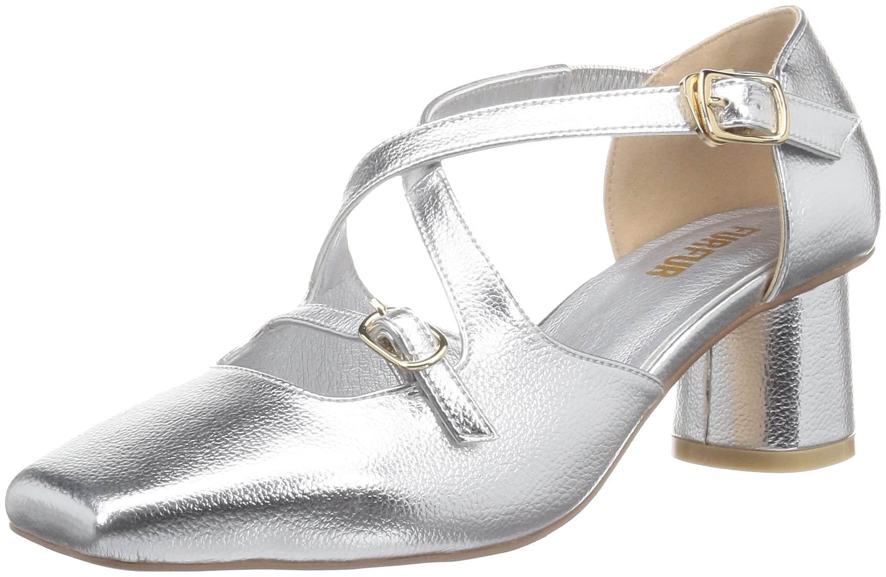 

Туфли с перекрестными ремешками RWGS221505 SLV см [Furfur] женские 22,5