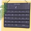 Hanging Wall Mounted Decorative Monthly Calendar Bag Storage Bag Chart Holder Wall Decoration