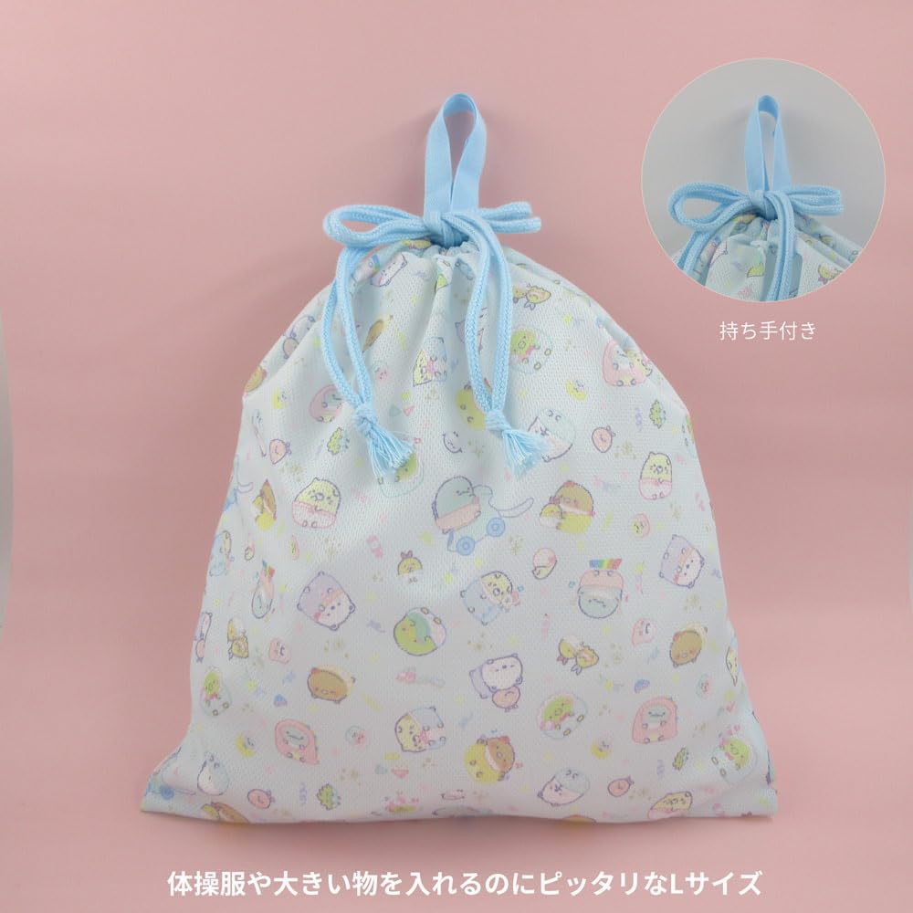 KoohaCreate Bag Sumikkogurashi for and extracurricular activities Multi-Mesh L, [120516] kindergarten, school,