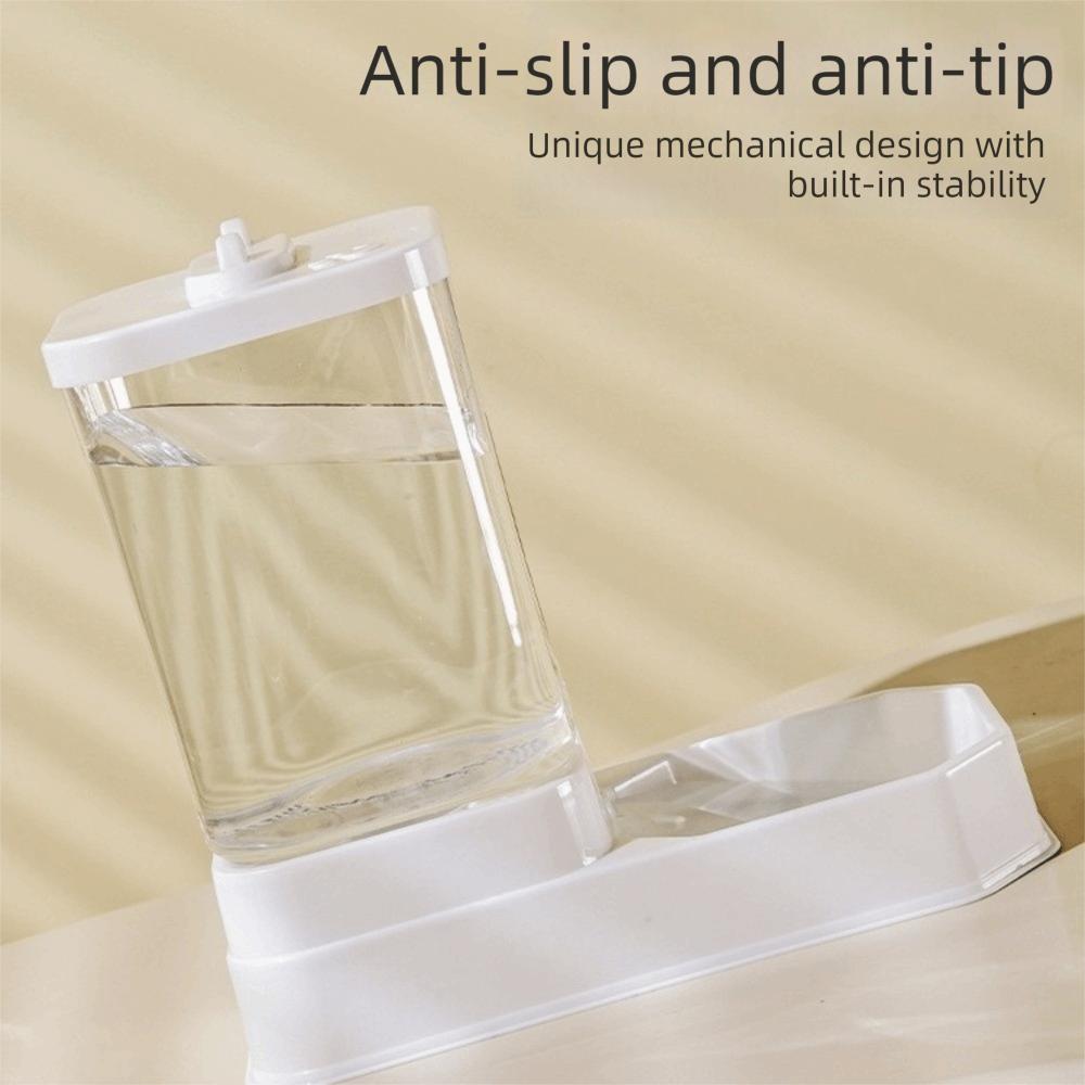 Detachable Automatic Cat Feeder Large Capacity Pet Feeding Drinking Set  Multi-Pet Household