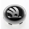 4 stk 60MM Bilhjul Senter Navkapsel Biltilbehør For Skoda Octavia Superb Rapid Kodiaq Karoq Fabia Kamiq Roomster Citigo