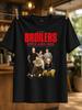 Broilers Open Airs 2026 Červené Písmo Skupina Grafika A Drsná Gerunisex Punk Festivalová Energie Unisex Všechna Trička