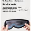3D Constant Temperature Steam Eye Mask With Graphite Skin Friendly Design Auto Shut Off And Blackout Sleep