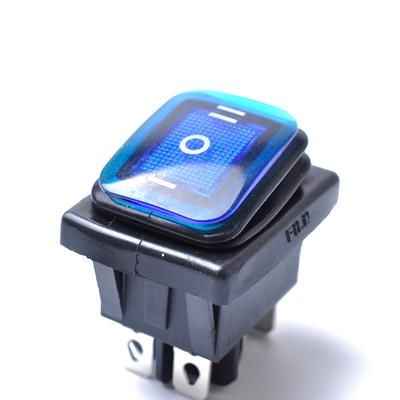 On-Off-On 6 Pin 12V Car Boat LED Light Rocker Toggle Switch Latching Waterproof Switch