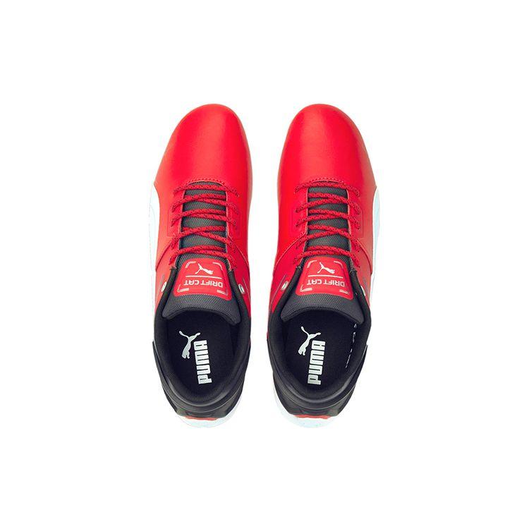 Puma Scuderia Ferrari x Drift Cat Delta Rosso Corsa White Unisex Sneakers Red 306864-05