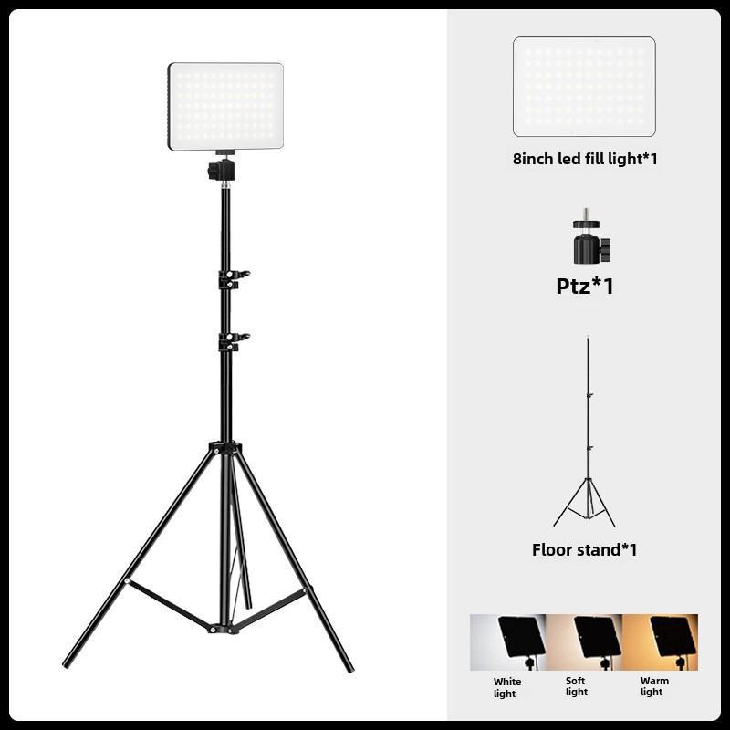 6" LED Fill Light: Flat Panel for Photography, Beauty Live Streams, Video Conferencing, Soft Lighting
