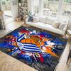 Real Sociedad FC Design Crystal Velvet Carpet Cozy Non?Slip Printed Rug For Bedroom Living Room Entrance