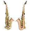 SLADE Bb Soprano Saxophone Brass Body B Flat Sax Engraved Floral Saxofon with Case Reeds Woodwind Instrument Parts & Accessories