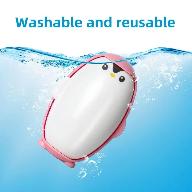 NEW Penguin Hair Remover Washable Household Drum Brush Portable Strong Adhesive Clothing Pet Cat Brush Dust-proof Brush Clean