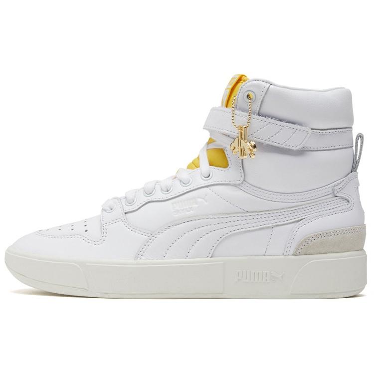 PUMA Sky Lx Mid R. Dassler Legacy Col  White Yellow  Men s 374879-01 EU 35.5