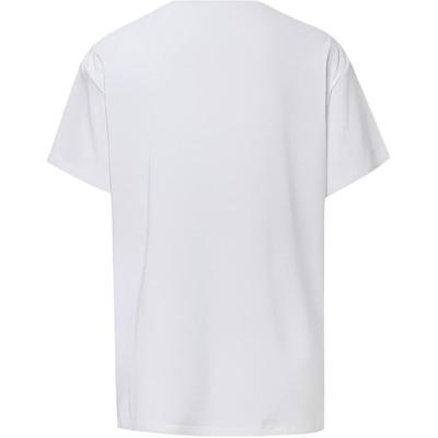 T Shirts Women's White Crew Neck Moderate Straight Fit 10020519-102