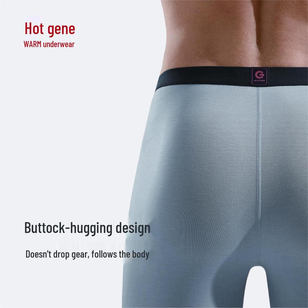 Yuejili Beinuo Australian Merino Wool Thermal Underwear Set for Men and Women